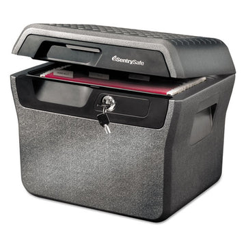 Sentry® Safe Waterproof Fire-resistant File, 0.66 Cu Ft,16.63w X 13.88d X 14.13h, Charcoal Gray freeshipping - TVN Wholesale